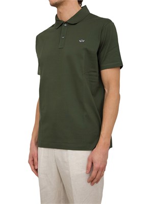 POLO PAUL&SHARK VERDE in UOMO