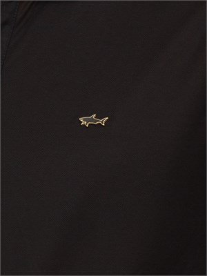 POLO PAUL&SHARK NERO in UOMO
