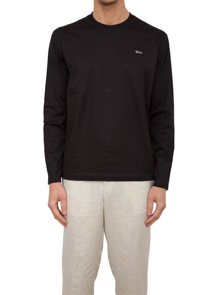 T-SHIRT PAUL&SHARK NERO