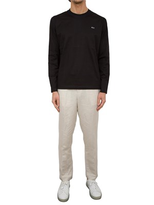 T-SHIRT PAUL&SHARK NERO in UOMO