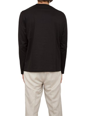 T-SHIRT PAUL&SHARK NERO in UOMO