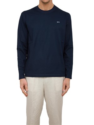 T-SHIRT PAUL&SHARK BLU in UOMO