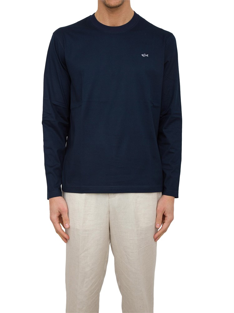 T-SHIRT PAUL&SHARK BLU