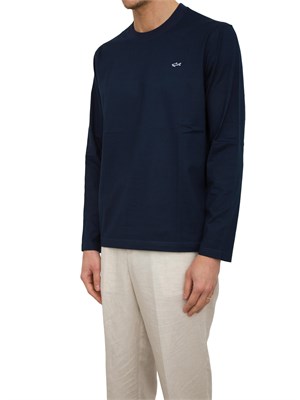 T-SHIRT PAUL&SHARK BLU in UOMO