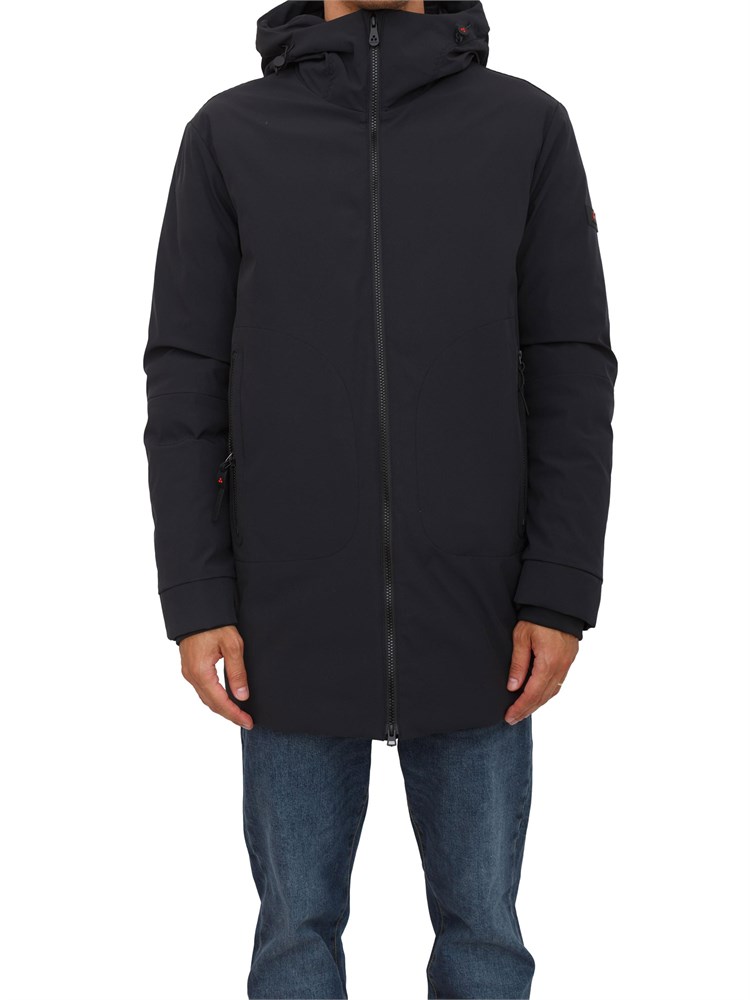 Giaccone nero Peuterey stretch antivento