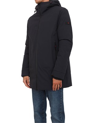 Giaccone nero Peuterey stretch antivento in UOMO