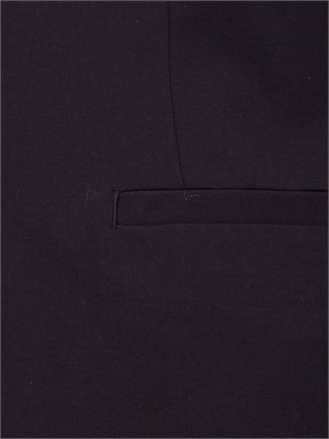 Giacca monopetto Armani Exchange in tessuto fluido blu in UOMO