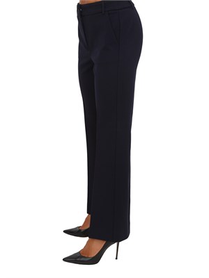 Pantaloni slim fit Emme Marella in pregiato tessuto blu in DONNA