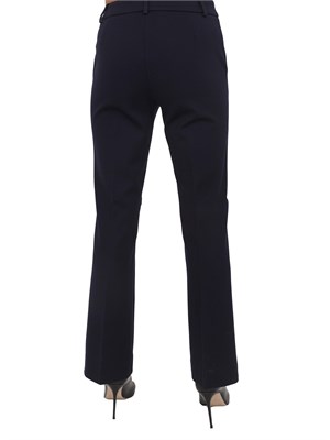 Pantaloni slim fit Emme Marella in pregiato tessuto blu in DONNA
