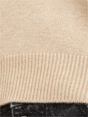 Maglia iBlues in misto cashmere cammello in DONNA