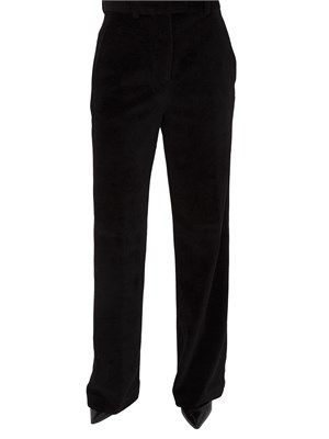 Pantaloni donna Circolo 1901 in velluto nero in DONNA