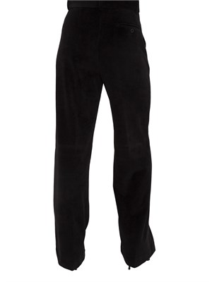 Pantaloni donna Circolo 1901 in velluto nero in DONNA