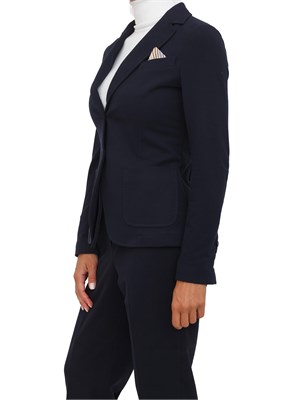 Giacca monopetto donna Circolo 1901 in lana blu con due bottoni in DONNA
