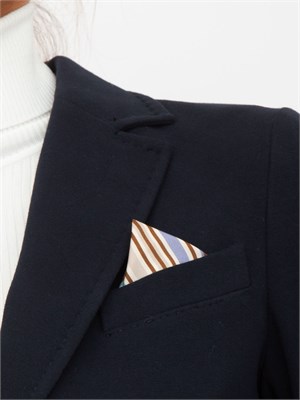 Giacca monopetto donna Circolo 1901 in lana blu con due bottoni in DONNA