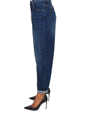 Jeans Elisabetta Franchi con catena gioiello in DONNA