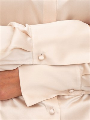 Camicia Blugirl in raso rosa in DONNA