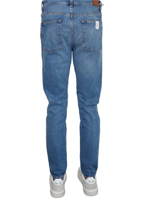 Jeans Siviglia uomo in denim stretch lavaggio used in UOMO