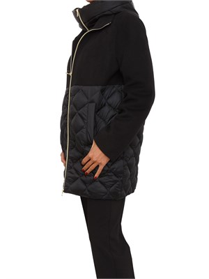 Giubbino Amore Emme Marella in panno e nylon nero in DONNA