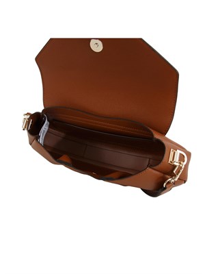 Borsa Amorette Guess Jeans in ecopelle cuoio in DONNA