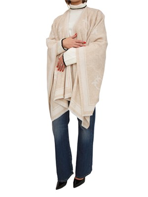 Mantella Croazia Pinko in misto lana cammello in DONNA