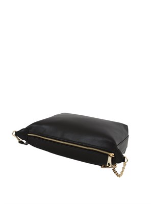 Borsa mini Furla Nuvola in pelle nera in DONNA