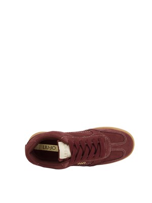 Sneakers Liu Jo donna in suede bordeaux in DONNA