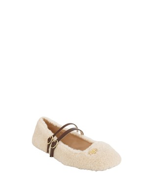 LIU JO Ballerine Liu-jo Brigitte effetto shearling in DONNA