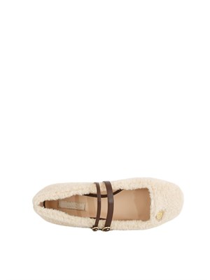 LIU JO Ballerine Liu-jo Brigitte effetto shearling in DONNA