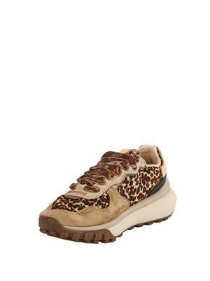 Sneaker Chacrona Matte Premium Satorisan in pelle animalier in DONNA