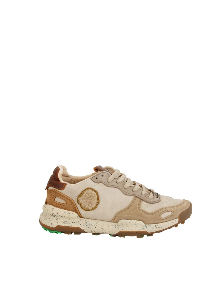 Sneaker uomo Chacrona Premium Satorisan in pelle beige