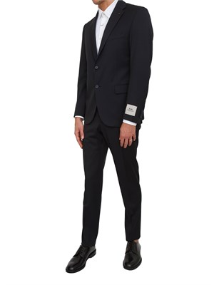 Abito Corneliani in pura lana vergine blu in UOMO