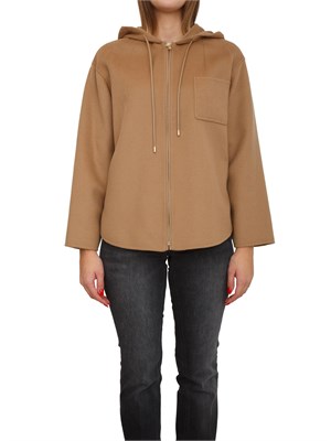 Giaccone Mina di Max Mara in lana, cashmere e seta cammello in DONNA