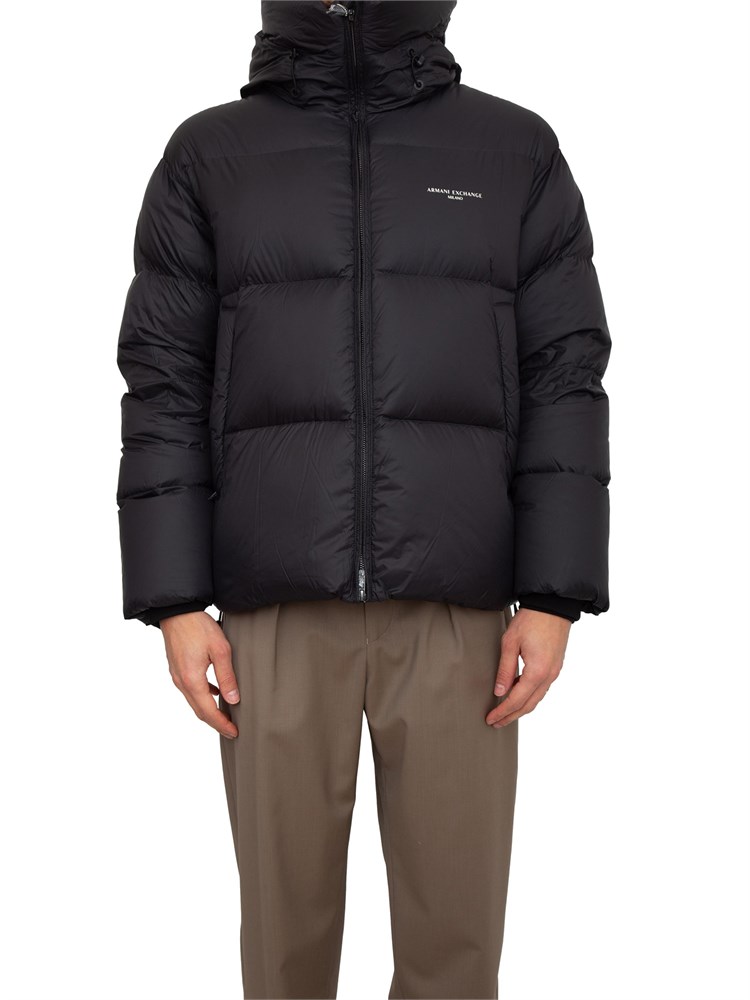 Giubbino uomo Armani Exchange in nylon nero