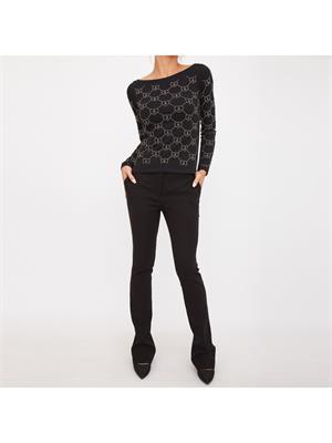 PANTALONE CASUAL BLUGIRL NERO in DONNA