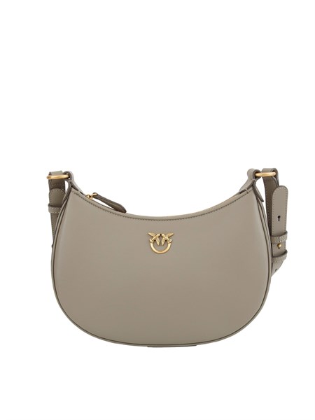 borsa a spalla pelle donna pinko grigio 102790a0f1