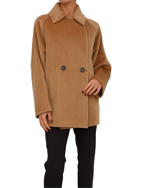 giaccone ariano max mara caban doppiopetto cammello ariano