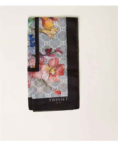 kefia donna twin set nero 251ta4330