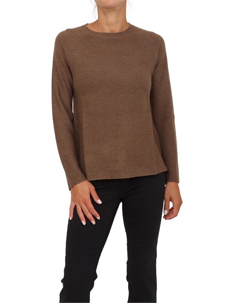 maglia donna emme marella marrone katai