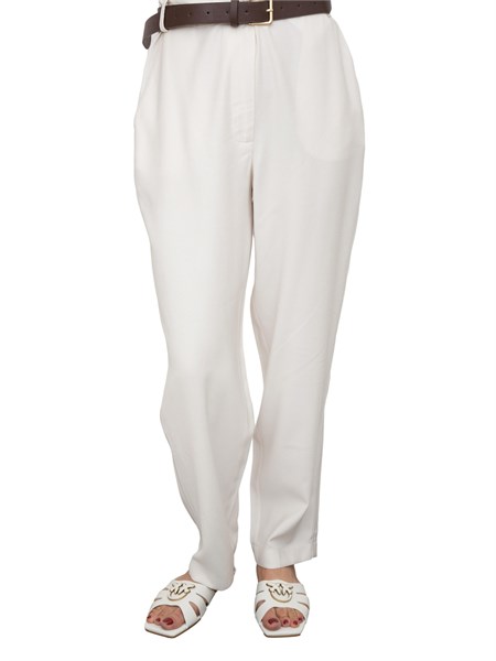 pantalone casual donna kocca bianco laertepf5795