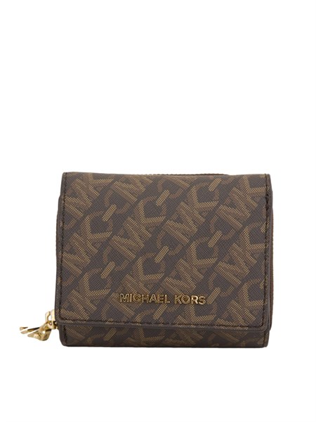 portafogli donna michael michael kors marrone 32s4g8ed8b