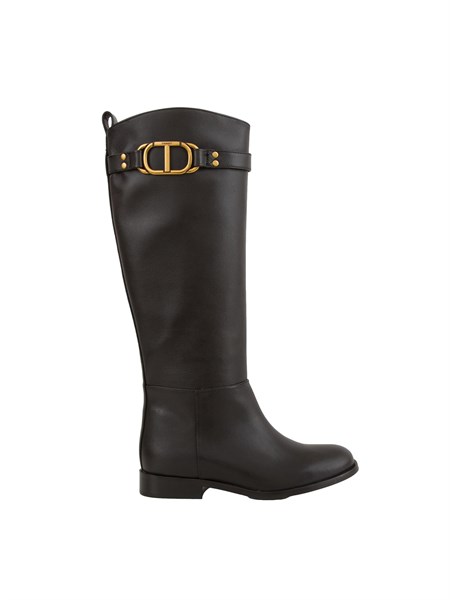 stivali donna twin set nero 242tcp092