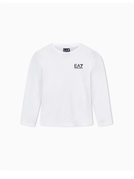 t shirt bimbo ea7 junior bianco 7b000021af10378
