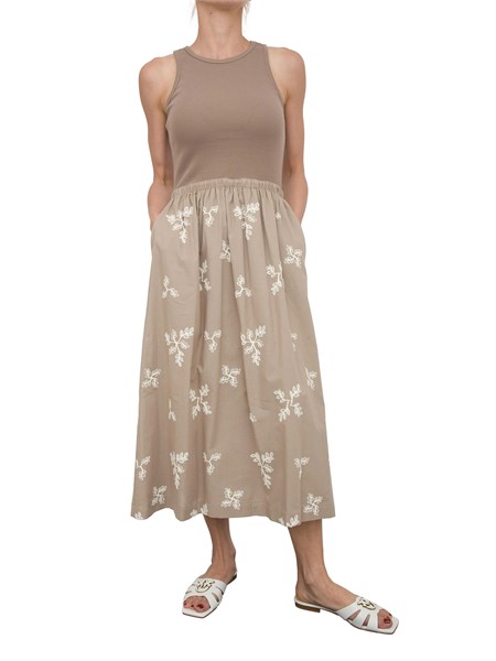 vestito donna kocca beige haileyab5791