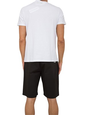 T-SHIRT BIKKEMBERGS BIANCO in UOMO