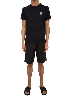 T-SHIRT BIKKEMBERGS NERO in UOMO