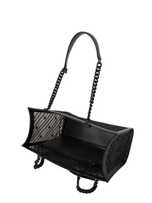 BORSA A SPALLA ELISABETTA FRANCHI NERO in DONNA