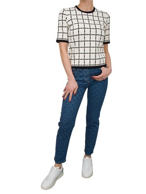 MAGLIA ELISABETTA FRANCHI BURRO in DONNA