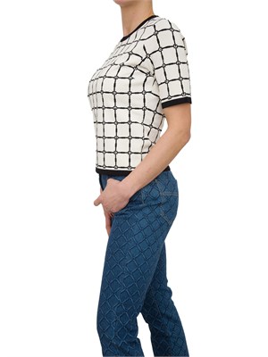 MAGLIA ELISABETTA FRANCHI BURRO in DONNA