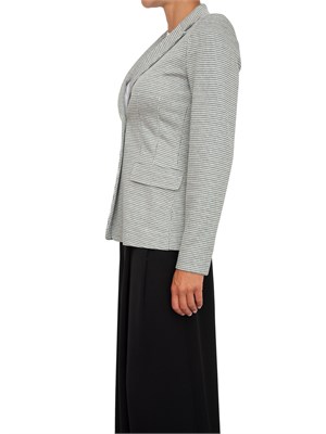 Giacca monopetto iBlues in jersey jacquard stretch in DONNA