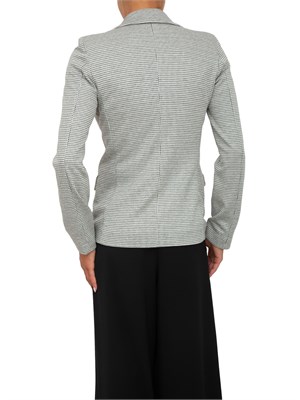 Giacca monopetto iBlues in jersey jacquard stretch in DONNA